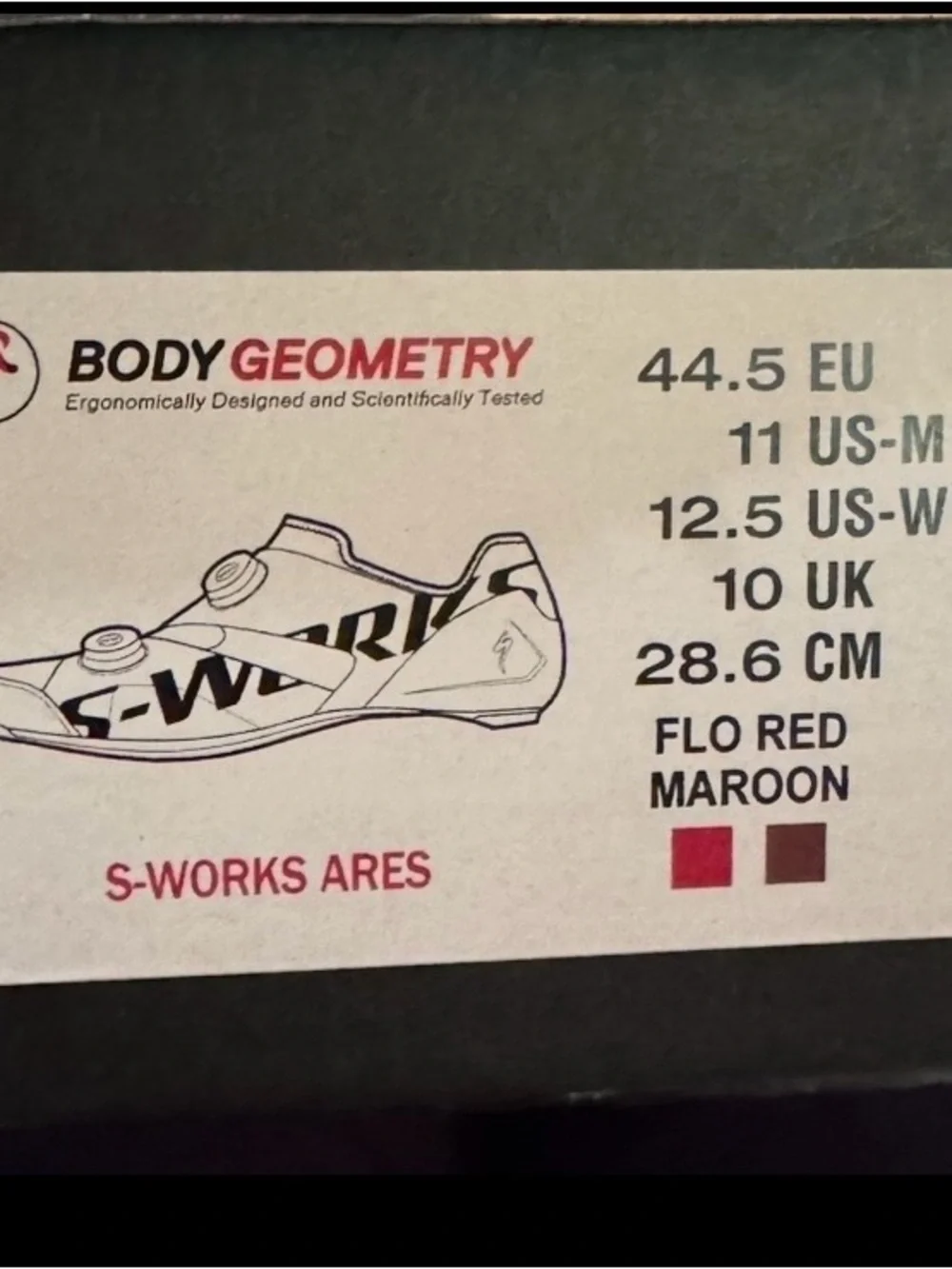Specialized S Works Ares Cycling Road Shoe